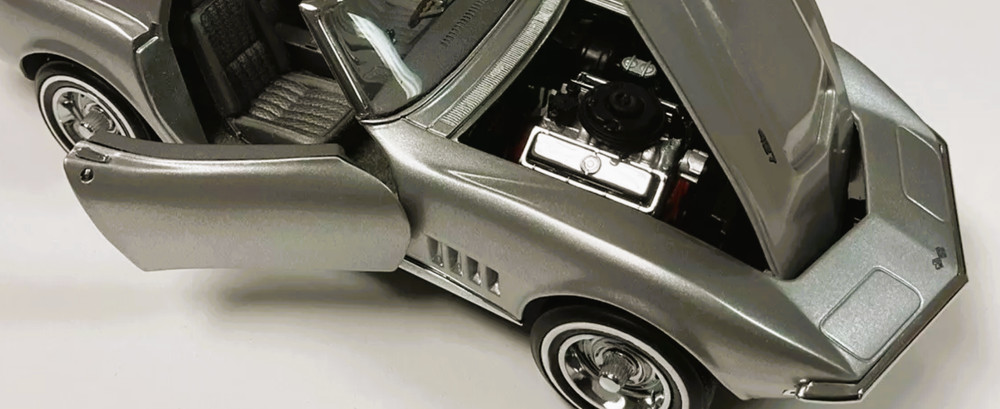 Corvette Chevrolet55Chevy57Stingray18Race12Car1 24Built Metal Body1969Model1963