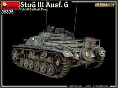 German Army Sturmgeschutz III Assault Gun G-type Feb 1943 Model kit MA35335 Tank