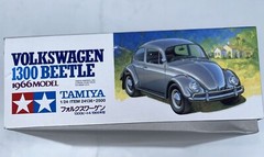 Tamiya Volkswagen 1300 Beetle 1966 1/24 Sports Car Series 136 Model Kit #21957