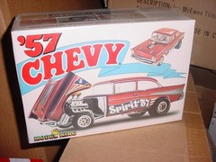 M13A sealed rare 1:25 AMT MODEL KING Spirit of 1957 CHEVY GASSER 21880 p kit