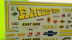 Decal Sheet Racers Wedge 1972 Chevy Pickup Truck 1/25 Hooker Headers Sponsor