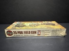 WWII British 25 Pounder Field Gn & Armored Vehicle Vintage Hobby 1/76 Model Kit