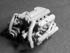 LSX Twin Turbo Engine – 3D print LS Outlaw Pro Mod 1:8 1:12 1:18 1:24 scale JPGM