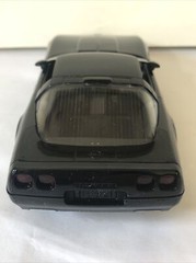 1992 Chevrolet Corvette ZR1 Dealer Promo Car BLACK 1:25 AMT / ERTL #6566