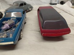 Model Junkyard/parts Plastic , Nice Customs Car Lot Of 4 Ford,Chrysler