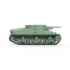 SSMODEL SS72500 1/72 Military Model Kit US T40 3-inches Artillery Tank Destroyer