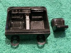 1 25 scale model parts 1965 El Camino Interior Partially Built Only