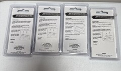 Lot Of 4 Derby Car Supply Bar Weights Strip Tapered Adjustable Weights New