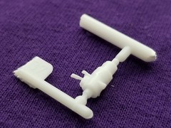 1991 Chevy S-10 Lowrider STEERING COLUMN from Revell 1:25 Model Kit