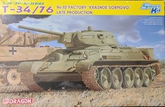 1/35 Dragon 6479: T-34/76 No 112 Factory Krasnoe Sormovo Late Production Tank