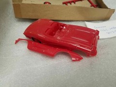 1962 Corvette Aurora Model Car Toy Vintage 1960’s Parts Collectible Classic Auto
