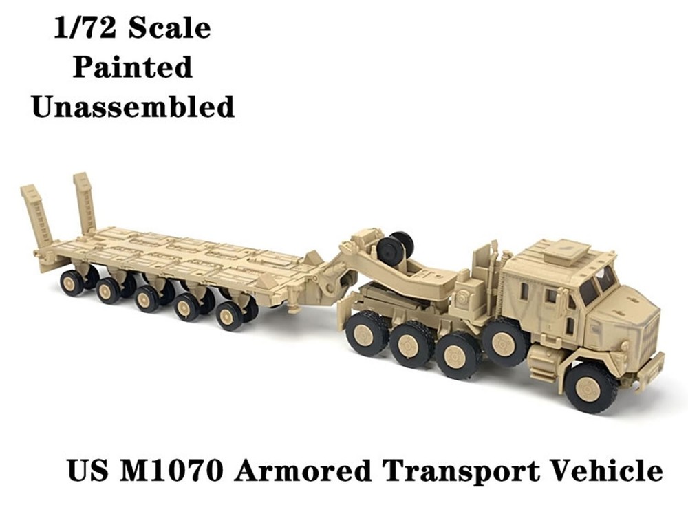 1/72 US M1070 Armored Transport Vehicle Plastic Painted model kits