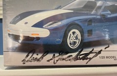 * Autographed * AMT ERTL Corvette Guldstrand Grand Sport 90 1:25 Kit 6461 Sealed