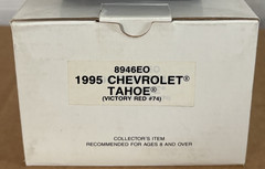 AMT/ERTL 1995 CHEVROLET TAHOE VICTORY RED DEALER PROMO MODEL #8946EO