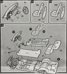 AMT 1971 PLYMOUTH DUSTER STREET MACHINE STOCK INTERIOR & PARTS 1:25 KIT #8334