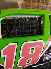 VTG Dale Jarrett #18 1:24 Interstate Batteries Chevrolet Lumina NASCAR W/Stand