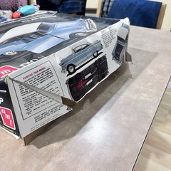 A1C 1957 Chevrolet Bel Air Hardtop Big 1/16 Model Kit AMT T841