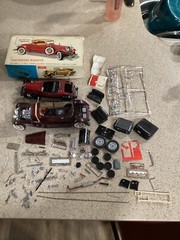 2 Hubley 1/22 Metal Kits-1930 Packard Roadster & Sport Phaeton