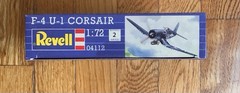 REVELL F-4 U-1 CORSAIR 1/72 scale model kit #04112 (sealed)