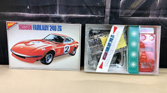 OPEN BOX Nichimo 1:24 Plastic Model Kit NISSAN FAIRLADY 240 ZG Japan GW2403