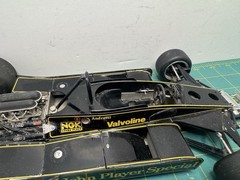 Tamiya 1/12 Lotus Type 78 Built Formula One F1 Model Kit Mario Andretti JPS