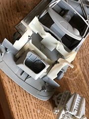 Hobby Design Hd03-0548 1/24 Mercedes Amg Gt3 Door Engine Detail Kit Resin Etched