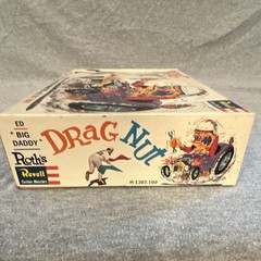 Vintage ORIGINAL Revell Ed “BIG DADDY” Roth DRAG NUT NOS FACTORY SEALED 1963