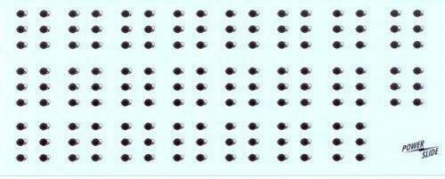 Powerslide Hood Pin sheet 1/24 1/25 Nascar decal