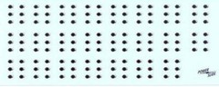 Powerslide Hood Pin sheet 1/24 1/25 Nascar decal