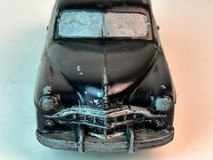 National Products Dodge 4 Door Sedan Pot Metal Promo Car, Read