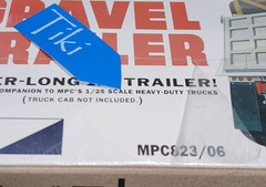 Gravel Trailer Super Long 12″ Trailer MPC 1:25 NEW FACTORY SEALED *US Seller*