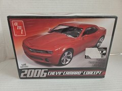 AMT 2006 RED CHEVY CAMARO CONCEPT CAR MODEL NEW SEALED PACKAGE 1:25 SCALE
