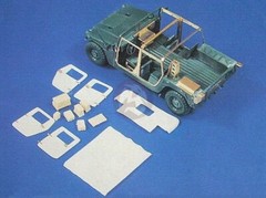 Verlinden 1/35 HMMWV “Humvee” Hummer M998 Command Vehicle Conversion Set 515