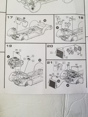 2021 Dodge Charger HELLCAT RADIATOR , FANS , SHROUD from 1:25 AMT Model Kit