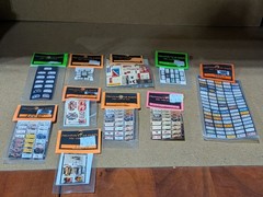 Prestons Car Parts – #9 – 1:24 Scale – Assorted License Plate Decals – NOS