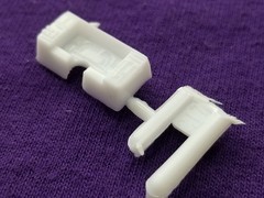 1991 Chevy S-10 Lowrider DASH INSTRUMENT POD from Revell 1:25 Model Kit
