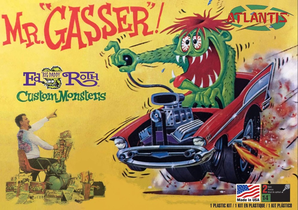 Ed “Big Daddy” Roth – 1:32 Scale Model Kit – Mr.Gasser ’57 Chevy Caricature