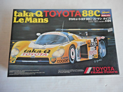 Hasegawa Taka-Q Le Mans Toyota 88C Model Kit Team Tom’s 1/24 MIB Sealed Parts