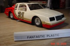 Mark Martin 31 Fat Boys BBQ Ford Thunderbird NASCAR Plastic 1/24th Part fb269
