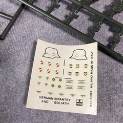 Sprengpanzer Goliath /Assault Engineers 1/35 ESCI partially assembled