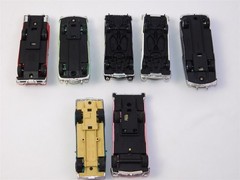 7 Pcs Vintage 1950s American Classic Model Cars Collection