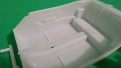 ’71 Hemi Cuda Plymouth 1/24 Model Car Part Kit Bucket Seat Interior Tub Dash