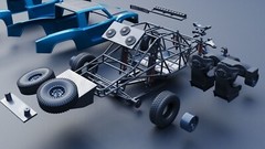 HOONIGAN Trophy Truck -3D resin 18 24 25 32 35 43 KEN BLOCK ford dodge jeep baja
