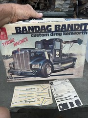 AMT Kenworth Malone’s Custom Drag Truck Tyrone Malone 1/25 New Open Box