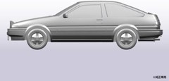 Qingdao Cultural Teaching Materials 1/32 The Snap Kit Series Toyota Sprin T