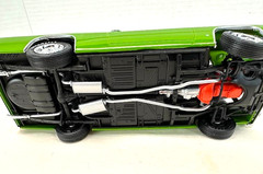 AMT ProShop 1971 Plymouth Duster 340 1/25 Pro Built Model Car Green