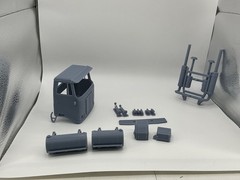 1/25 printed White Road Commander cabover day cab by Alfa Centauri