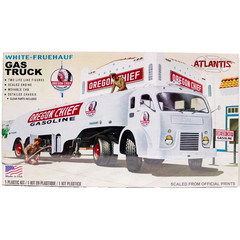 Atlantis White-Fruehauf Gas Truck Model Car Kit