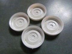 1965 Dodge Coronet original issue AMT Model car wheel rims