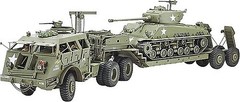 Tamiya US 40-Ton Tank Transporter – Plastic Model Military Vehicle Kit – 1/35